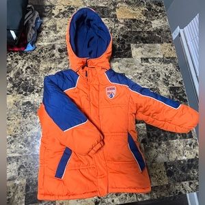 iXtreme Kids Blue and Orange Winter Jacket Size 4T